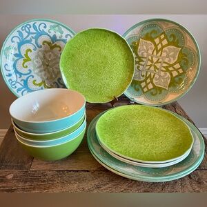 NWOT World Market Melamine‎ Service for Four